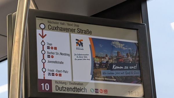 Unser Verein: unübersehbar!