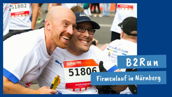 Das Run 'n' Roll-Team beim B2Run